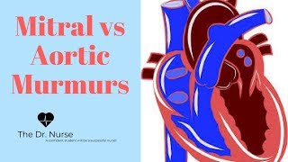 Mitral vs Aortic Murmurs made EXTREMELY Easy [upl. by Ainez685]