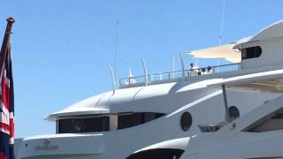 Pedro amp Alexandre Grendene Bartelle on Super Yacht Madame Kate [upl. by Handbook]