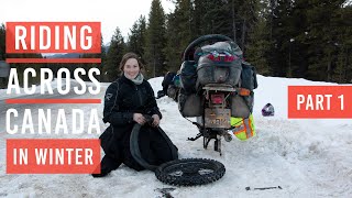 EP5 CROSSING CANADA IN WINTER PART1 Alaska to Argentina [upl. by Ylahtan111]