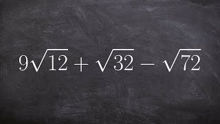 Learn to add and subtract radical expressions [upl. by Oletha]