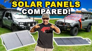 SOLAR BLANKET vs FIXED SOLAR PANELS  Whats best Shaunos Ultimate Guide for 4WD Solar Setups [upl. by Bernadine]