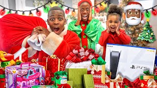 OPENING PRESENTS ON CHRISTMAS MORNING WITH BEEJAYTV [upl. by Follmer]