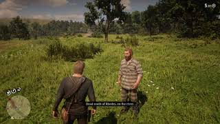 Red Dead Redemption 2  Stranger Encounter Help Escaped Prisoner Gives Home Robbery Tip 2018 [upl. by Roti]