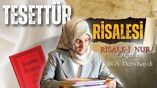 EMİNE EROĞLU İLE TESETTÜR RİSALESİ RİSALEİ NUR OKULU DERSİ KAYDI [upl. by Aryas]