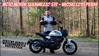 Test Moto Morini Seiemmezzo STR – włoski naked uczta dla oka i czysta radość z jazdy [upl. by Nylak957]