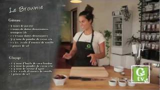 CruTV Recettes  Le Brownie [upl. by Juna]