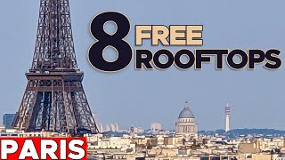 Paris Panoramas on a budget 8 Rooftops Offering Free or Affordable Vistas [upl. by Sreip]