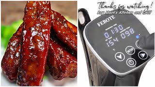 SOUS VIDE Pork Spare Ribs SIMPLY THE BEST  Ray Macks Kitchen amp Grill [upl. by Akkina]