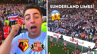 2000 SUNDERLAND FANS GO MENTAL at WATFORD  INSANE LIMBS amp JEWISON BENETTE GOAL [upl. by Apoor]