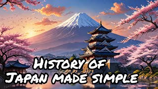 Japanese History Made Simple [upl. by Aluino]