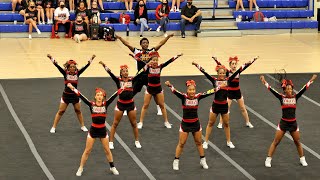 Maryland HS Cheer West Region Championships Winter 2022 [upl. by Garin48]