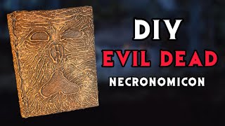 How to Make the Necronomicon from EVIL DEAD  DIY Prop Tutorial [upl. by Knepper]