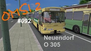 OMSI 2 092 Der O305 in Neuendorf Linie 301 12 StadtbusAddon ☆ Lets Play OMSI 2 [upl. by Shlomo]