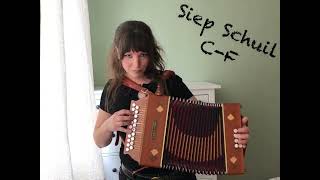 Dutch Sea Shanty on Button Accordion Castagnari CF Siep Schuil [upl. by O'Donnell]