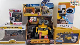 Disney Pixar WallE Collection Unboxing Toy Review  WallE RC Electronic Robot [upl. by Babs985]