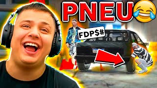 ROUBAND0 PNEUS no GTA RP Paulinho o LOKO [upl. by Ilowell]