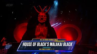 Malakai Black Entrance  AEW Dynamite May 22 2024 [upl. by Noreen]