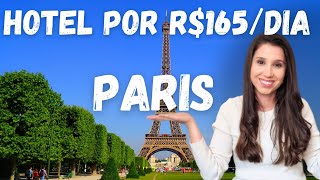 MELHOR HOSPEDAGEM DE PARIS Onde ficar hospedado em Paris gastando pouco [upl. by Phillis378]