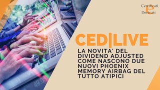 CEDLIVE LA NOVITA DEL DIVIDEND ADJUSTED [upl. by Anis]