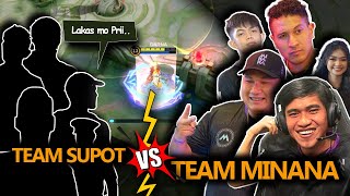 Team Minana Creator vs Team Supoot Lakas Ko MVP Winasak ko mga Supot [upl. by Castorina7]