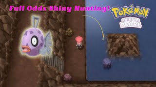 FULL ODDS SHINY FEEBAS HUNT Pokemon Shining Pearl [upl. by Meeker]