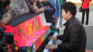 Lang Lang gives impromptu performance for students before Pacific Symphony concert [upl. by Aikemot]