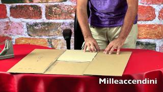 cartone piega magliette How to make a TShirt Folder Machine [upl. by Gareth390]