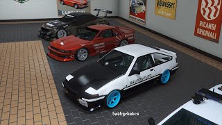 Karin Futo GTX Toyota AE86 Drift Build GTA V Online Car Cinematic [upl. by Inail398]