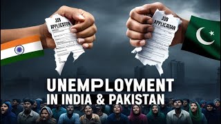 30 years of Unemployment in India amp Pakistan Data Rush [upl. by Tarrel38]