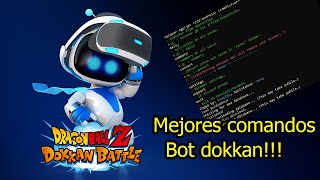 💯 MEJORES Comandos Bot Dokkan Battle 2021 Parte 1 [upl. by Hersch213]