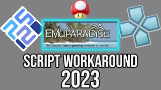 EMUPARADISE Script Workaround 2023  Fix Download Links For ROMS and ISOs [upl. by Atirehc]