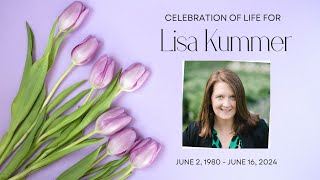 Lisa Kummer Memorial Service [upl. by Macdermot717]