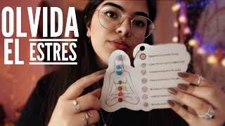 ASMR Eleva tu vibración y deja atrás el estrés ✨ Limpieza de chakras cuenco reiki agua [upl. by Londoner640]