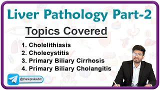 Liver Pathology  Cholelithiasis Cholecystitis Primaribiliary Cirrohosis and Cholangitis [upl. by Nade]