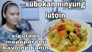 chicken curry l masarap at madali lang lutuin l cooking with AB cooking chickencurry [upl. by Amitarp180]