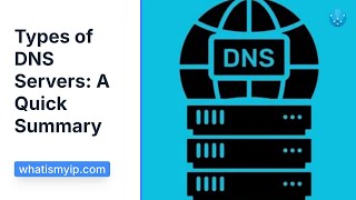 Types of DNS Servers A Quick Summary [upl. by Yrellav]