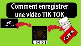 Comment enregistrer ou copier une vidéo TIK TOK sur son TéléphoneTélécharger Vidéo TIK TOK [upl. by Hesta]