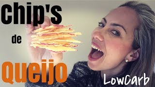 CHIPS DE QUEIJO LOW CARB [upl. by Ragg]