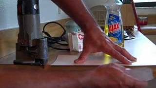 Important Tip Formica Cabinet Countertop Laminating [upl. by Eicirtap]