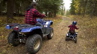 Rosso Motors eQuadS Kids ATV 4 Wheeler For Ultimate Outdoor Fun [upl. by Jamnes]