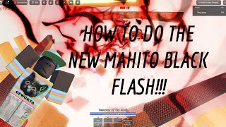 How to do the newest black flash in jjs [upl. by Sanalda455]