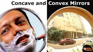 Concave and Convex Mirrors [upl. by Haelak]