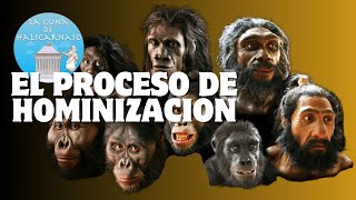 EL PROCESO DE HOMINIZACIÓN  Resumen en 10 minutos  PREHISTORIA ESO 📜 [upl. by Enala]