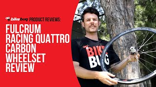 Fulcrum Racing Quattro Carbon Wheelset Review  Bikebug [upl. by Marlon757]