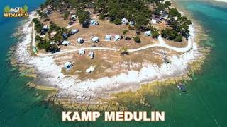 Camping Croatia amp Slovenia  Drone view [upl. by Nylyoj]