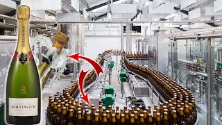 देखिये शेंपेन कैसे बनती है  How Champagne is Made in Factory [upl. by Vassaux]