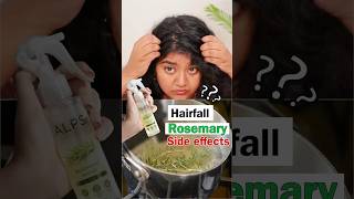 Side effects of rosemary water🌿 haircare hairfall [upl. by Shirlie]