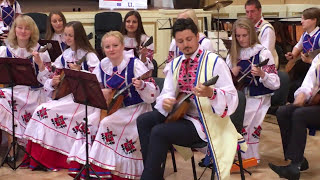 The Orchestra of Russian Folk instrument quotBalalaikaquot  plays Russian troika by Vladimir Kornev [upl. by Avitzur361]