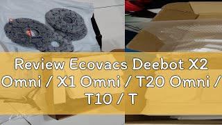 Review Ecovacs Deebot X2 Omni  X1 Omni  T20 Omni  T10  T10 Omni Replacement Parts With Dust Ba [upl. by Weinreb]