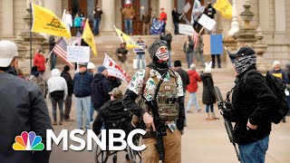 Michael Moore Reacts To Coronavirus Protests Backed By Trump Allies  The 11th Hour  MSNBC [upl. by Weikert487]